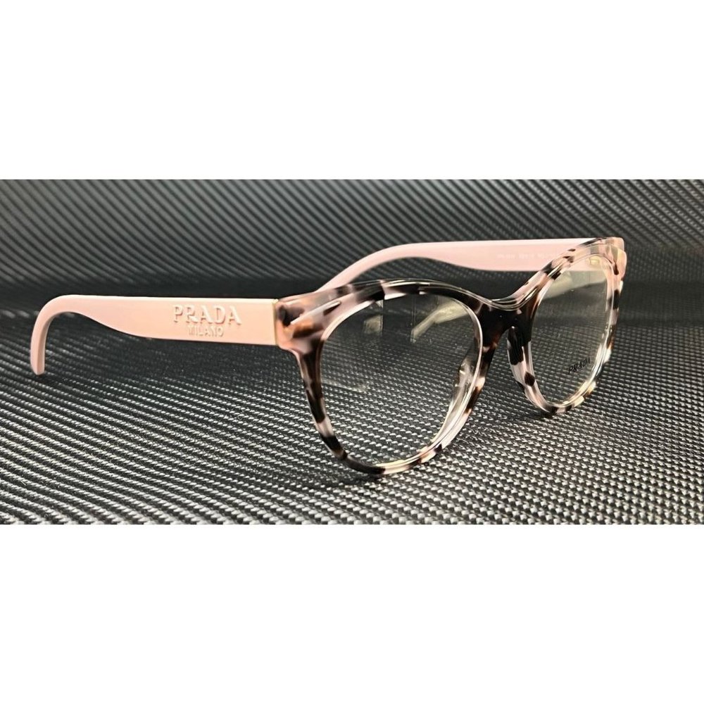 Prada Pink Havana Ladies Eyeglasses - Picture 3 of 5